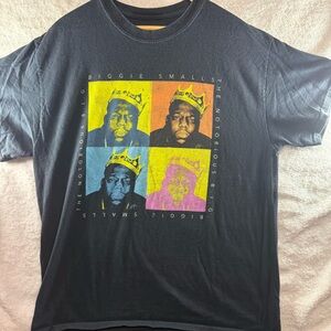Biggie Smalls Graphic T-Shirt - Black